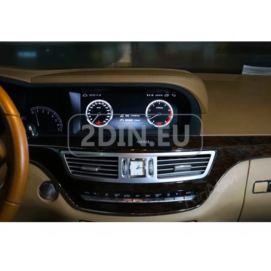 MERCEDES S-Class W221 - МУЛТИМЕДИЯ / Навигация Android DSP + CARPLAY